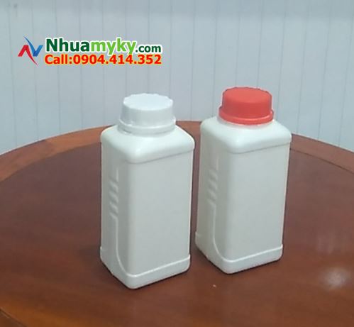 CHAI NHỰA 0.5 LÍT VUÔNG