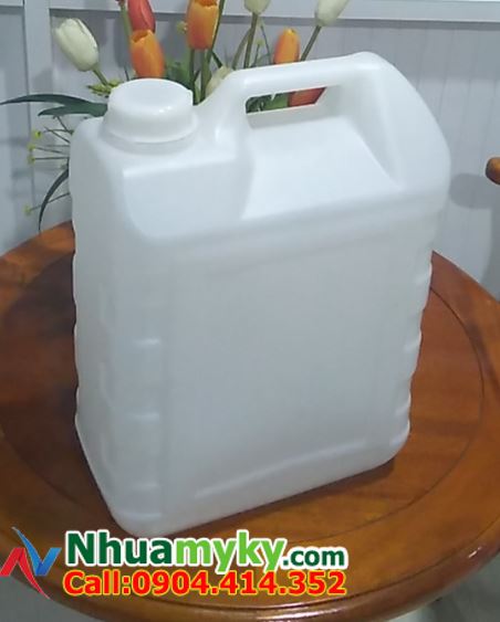 CAN NHƯA HDPE 10 LÍT DẸP