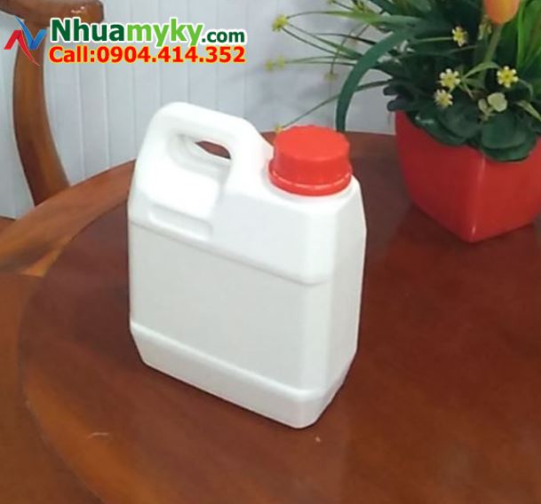 CAN NHỰA 1 LÍT VUÔNG