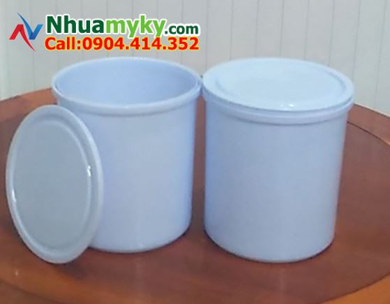 HỦ ĐỰNG SƠN 1 KG - NẮP ĐÓNG