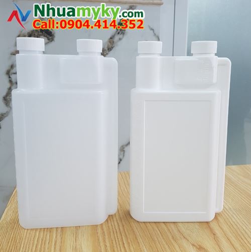 CHAI NHỰA 500ML 2 ĐẦU