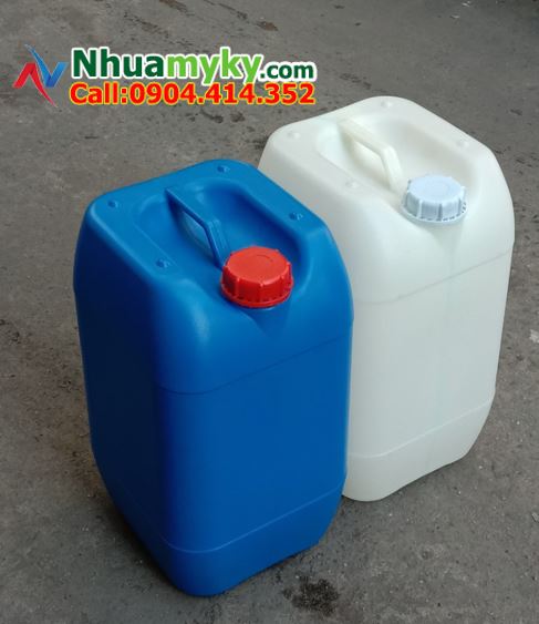 CAN NHỰA 25 LÍT VUÔNG 
