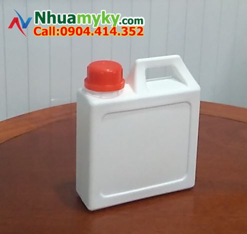 CAN NHỰA 0.5 LÍT VUÔNG