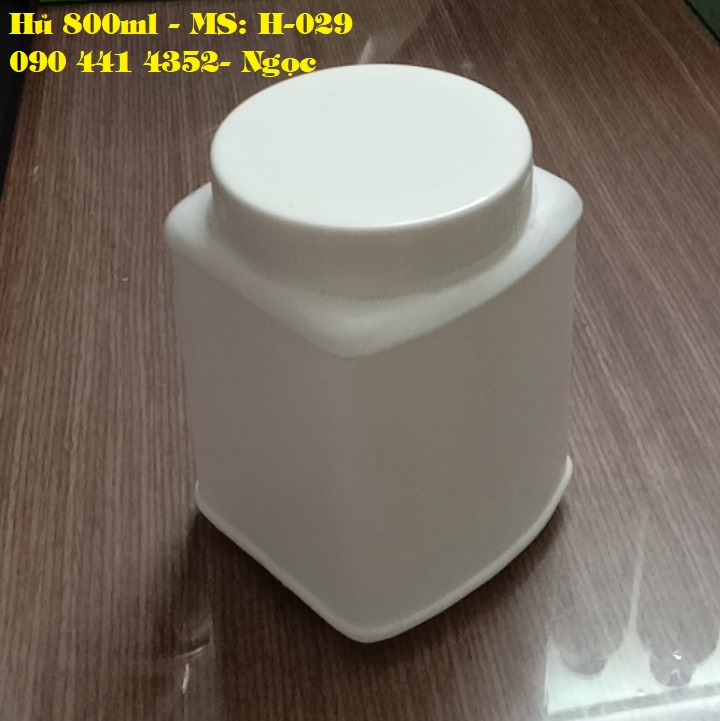 HŨ 800 ML VUÔNG 