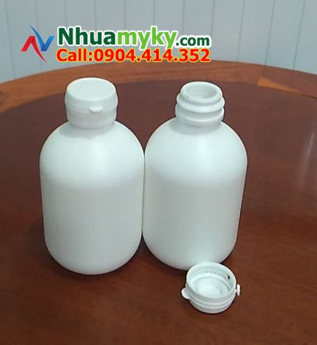 CHAI NHỰA 200ML NẮP GARENTY 