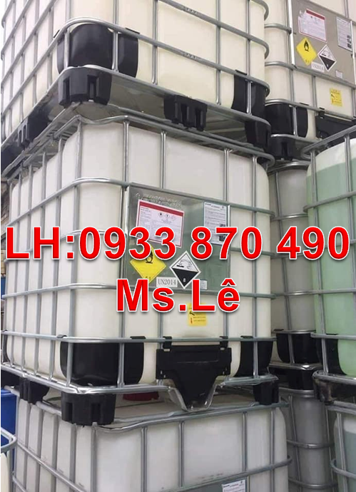 BỒN NHỰA IBC ( TANK NHỰA IBC) 1000L LỒNG KHUNG THÉP 