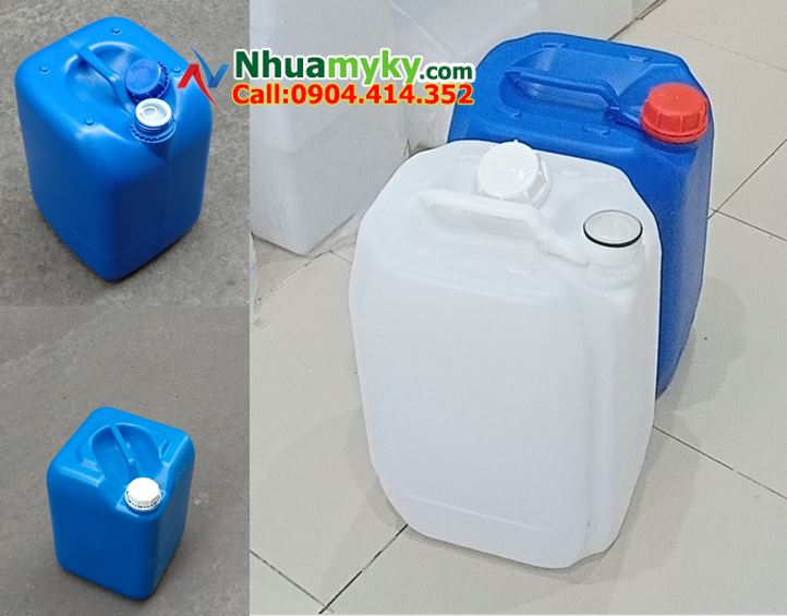 thùng nhựa 20 lít đựng axit