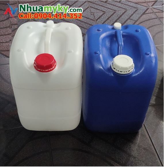 CAN NHỰA 20L DÀY ĐỰNG VI SINH 