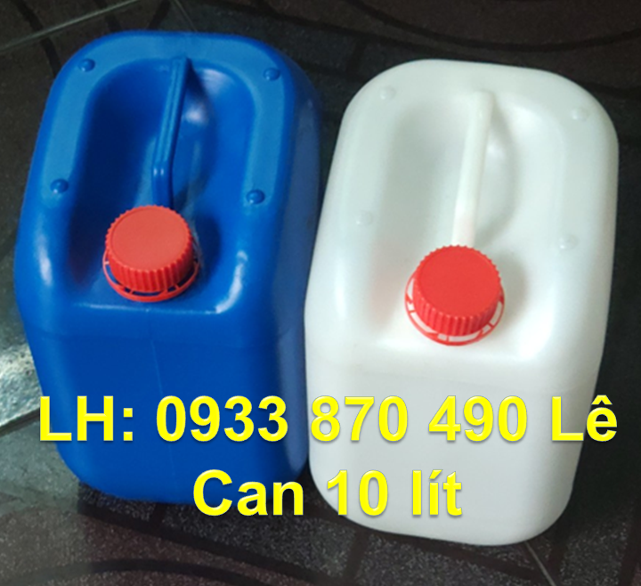 CAN NHỰA 10 LÍT ĐỰNG AXIT VUÔNG 