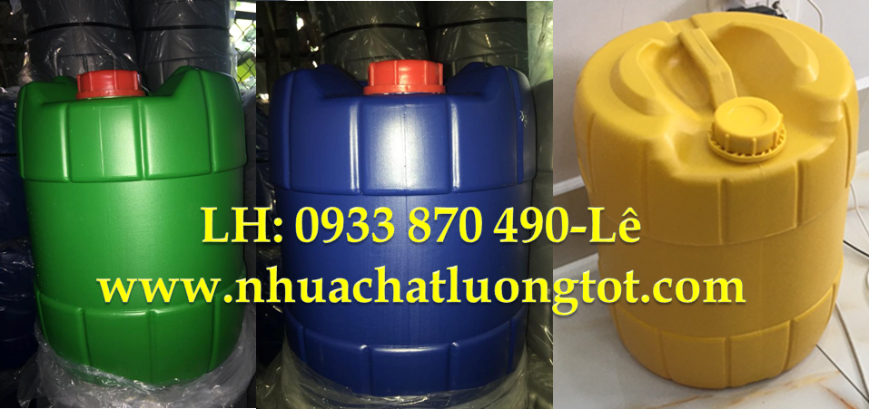 thùng nhựa 20 lít đựng vi sinh