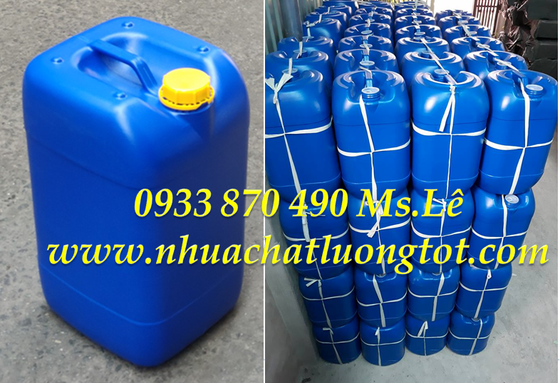 Can nhựa 25 lít đựng hóa chất công nghiệp tại TPHCM 