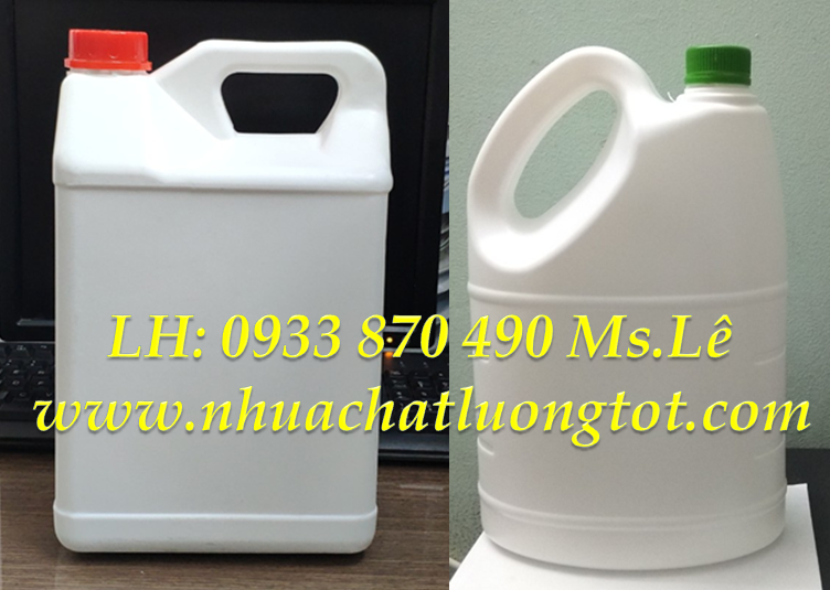 BÌNH NHỰA 5 LÍT CHỨA CHẤT LỎNG 