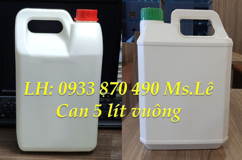 can nhựa 2 lít đựng hóa chất