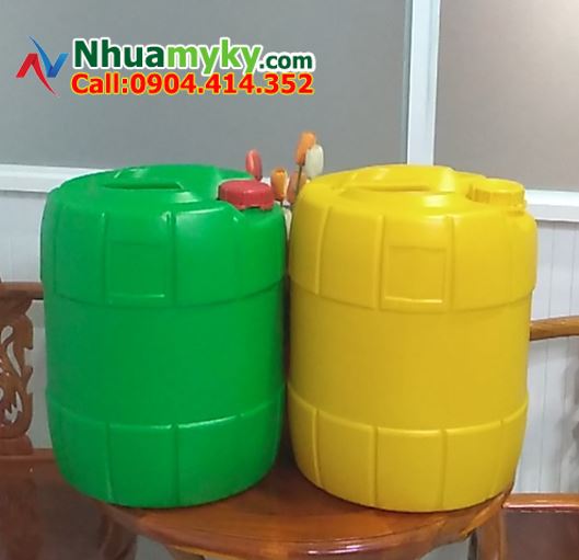 CAN NHỰA 18 LÍT TRÒN 