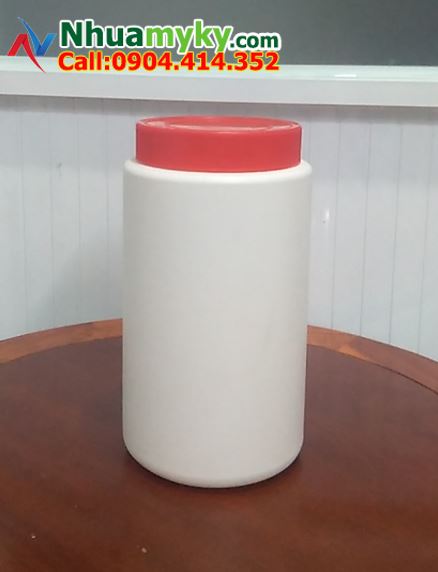HỦ NHỰA 2  KG NẮP VẶN