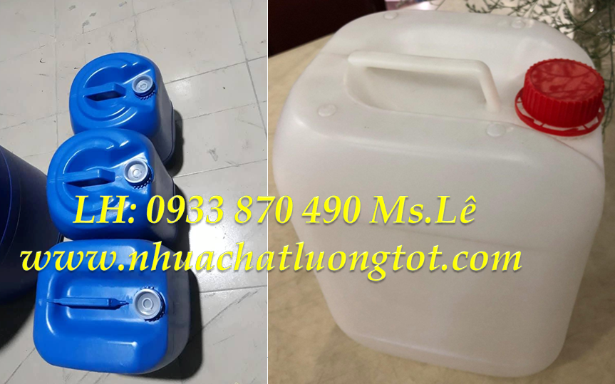 can nhựa đựng 25 lít dầu