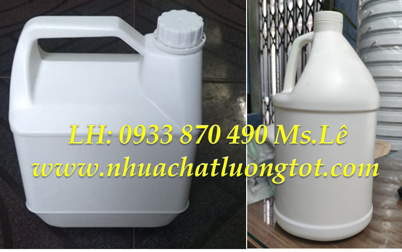 can nhựa 4 lít vuông giá rẻ