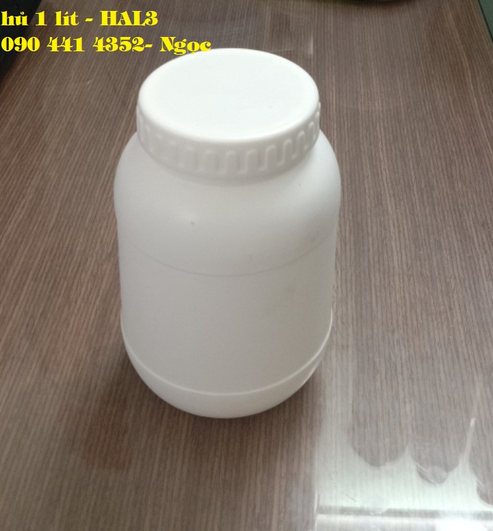 HŨ 1 LÍT ĐỰNG HÓA CHÂT