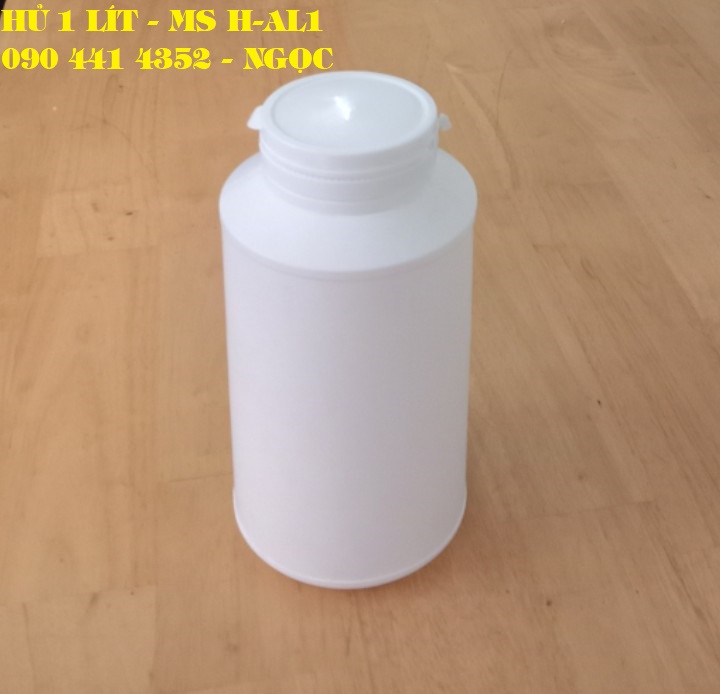 HŨ 1 LÍT TRÒN NẮP GARENTY 