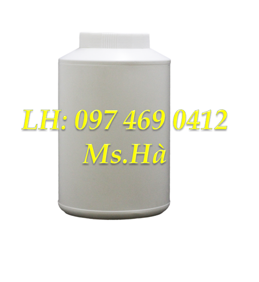 Hũ nhựa đựng bột 2 ký tròn