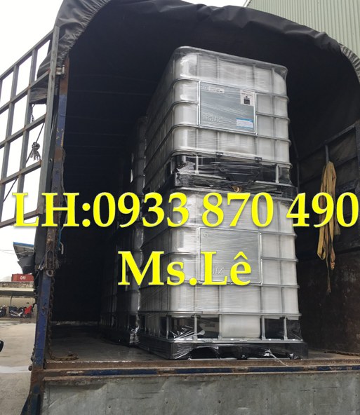 THÙNG NHỰA IBC 1000 LÍT MỚI 100% 