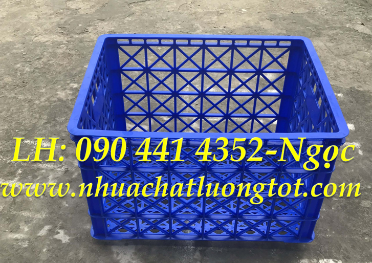 Sọt nhựa hở 3T9 đựng hoa quả cao cấp 
