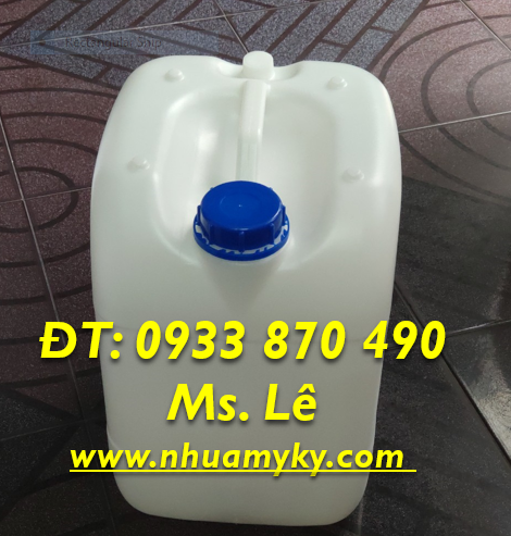 CAN NHỰA 20 LÍT ĐỰNG PHÂN BÓN HÓA HỌC 
