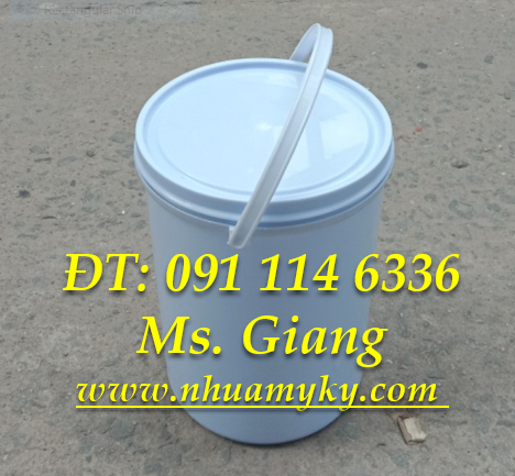 VỎ THÙNG SƠN 5 LÍT QUAI NHỰA 