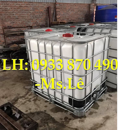 giá thùng nhựa 1000l qua sử dụng tại TPHCM 