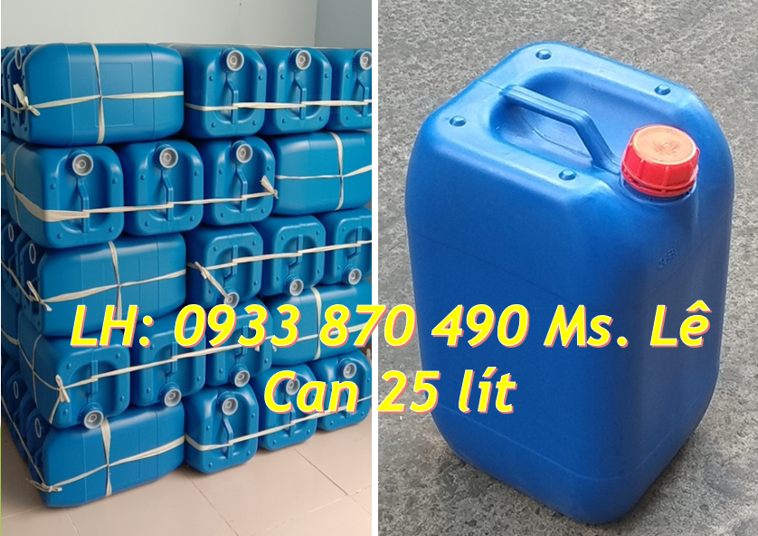 can nhựa 25 lít đựng phân bón